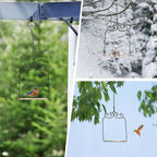 3PK Metal Frame Hummingbird Swings and Perches - Image 7