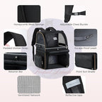 Lekebobor Double Cat Backpack Carrier - Image 7