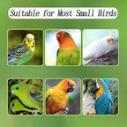 No Mess Bird Feeder for Cage, Automatic Acrylic No Mess Bird Feeder Cage for - Image 4