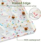 Ptlom Dog Food Mat Anti-Slip Dog Bowl Mats - Image 5