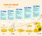 Happi N Pets Cloud Cat Tree, Cat Scratching Post - Image 2