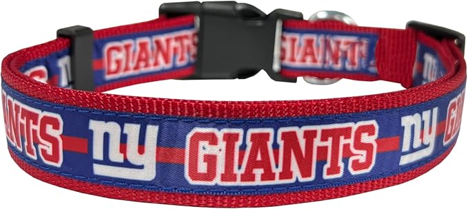 Pets First NFL New York Giants Licensed PET COLLAR, Small - Image 2