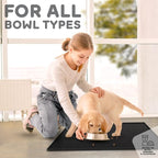 Dog Food Mat - Raised Edges Dogs Mat - Image 6