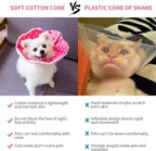 Adjustable Dog Cat Cone, Soft Recovery Cat Cone Collar, Dog Protective Collar - Image 2