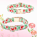 Lionheart glory Dog Collar Bow Collar Floral Dog Collar - Image 6