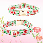 Lionheart glory Dog Collar Bow Collar Floral Dog Collar - Image 6