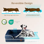 EHEYCIGA Orthopedic Dog Bed for Small Dogs, Waterproof Memory Foam Small Dog - Image 4