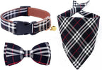 Yizepet Dog Collar with Bow Tie- Adjustable pet Collar by Yizepet
