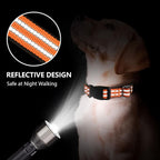 Hikiko Martingale Dog Collars Reflective Nylon Dog Collar - Image 2