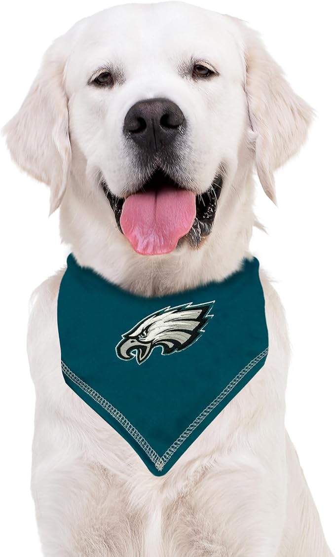 Pets First NFL Philadelphia Eagles TIE Bandana, Small/Medium. Dog Bandana Scarf - Image 5