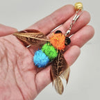 6 PCS Insect Bees, Feather Cat Toys, Kitty Wand Toy Refill, Cat Toy Wand - Image 5