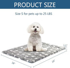KROSER Fancy Crate Pad Bed Mat Reversible, Machine Washable, - Image 4