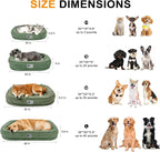Orthopedic Dog Bed for Small Dog, Washable - Image 2