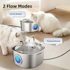 Casfuy PWS-155 Multi-Layer Filtration Quiet Stainless Steel Dog & Cat Water - Image 3