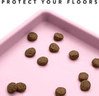 CatGuru Cat Food Mat, Small & Large Pet Feedingd Mat, 100% Waterproof Cat Mats - Image 3