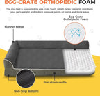 Dog Bed Large Sized Dogs, XL Orthopedic Dog Bed - Image 2