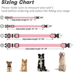 Reflective Dog Collar for Small Dogs, Cute Adjustable Heavy-Duty Nylon Puppy - Image 7