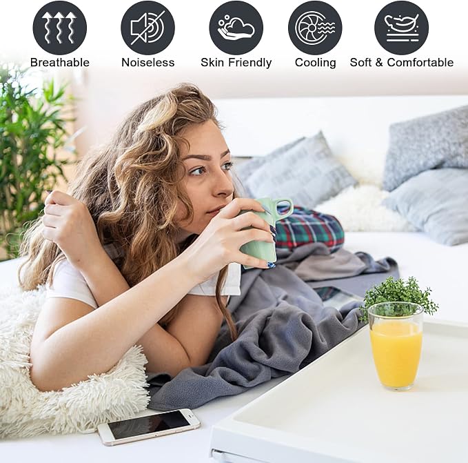 California King Mattress Protector Waterproof, Fitted Sheet Style Breathable - Image 2