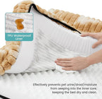 Cute Dog Bed, Faux Rabbit Fur Orthopedic Dog Bed - Image 8