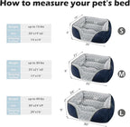 INVENHO Medium Dog Bed Rectangle Washable Orthopedic Soft Calming Sleeping - Image 3