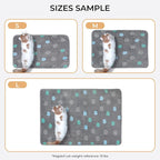 1 Pack 3 Blankets Super Soft Fluffy Premium Cute Cat Pattern Pet Blanket - Image 5