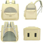 Cat Carrier Backpack, Large Space Animal Carrier Backpacks - Image 5