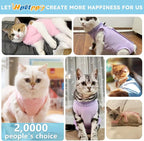 Cat Recovery Suit, Kitten Surgical Bodysuit - Image 4