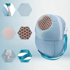 Pet Carrier Backpack for Small Animals, Travel Handbag for Cat, Guinea Pig - Image 4