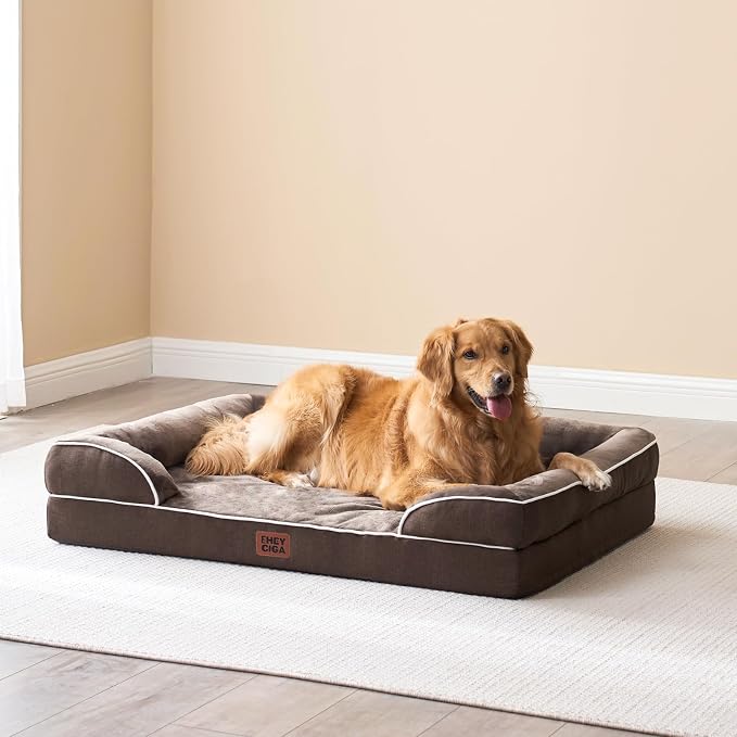 EHEYCIGA Orthopedic Dog Beds for Extra Large Dogs, Waterproof Memory Foam XXL - Image 8