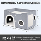 Heeyoo Cat House for Indoor Cats - Image 4