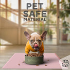 Dog Food Mat - 24x15 Raised Edges Dogs Mat - Image 3