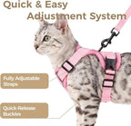 Cat Harness and Leash Set Escape Proof Tactical Extra Large Kitten Harness - Image 4