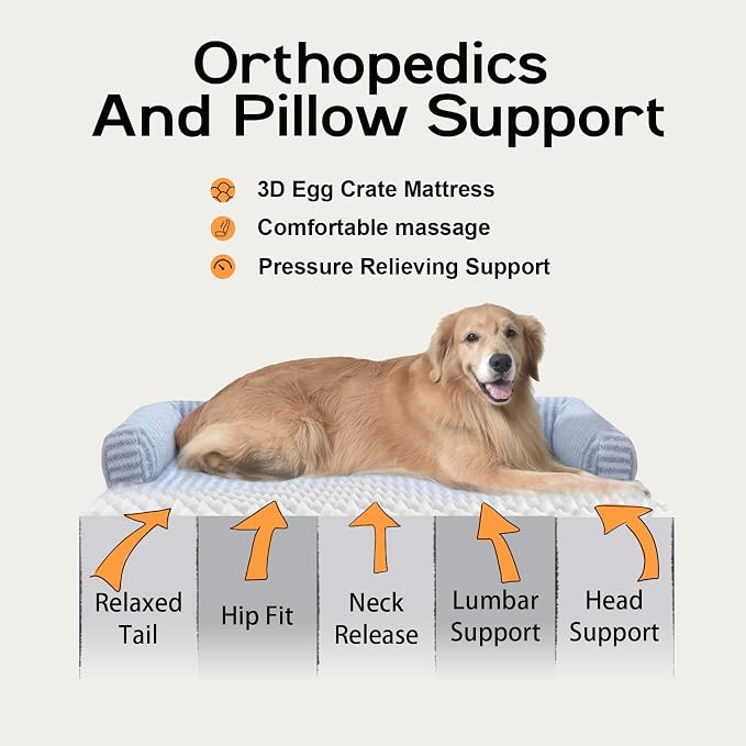 Waterproof Orthopedic Foam Dog Beds - Image 2
