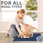Dog Food Mat - 24x15 Raised Edges Dogs Mat - Image 6