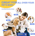 Pet Cleaning Glove Wipes for Dogs & Cats, Hypoallergenic Deodorizing Disposable - Image 5