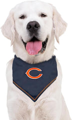 NFL Chicago Bears TIE Bandana, Small/Medium. Dog Bandana Scarf Bib - Image 5