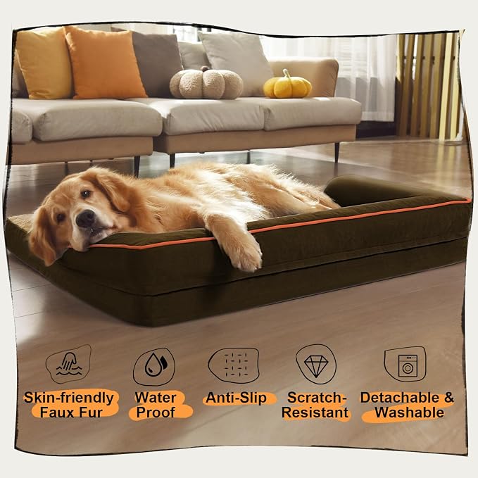 Extra Large Dog Bed-Orthopedic Waterproof XL Dog Bed - Image 6