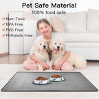 XXXL Pet Food Mat, Nonslip Pet Feeding Mats - Image 4