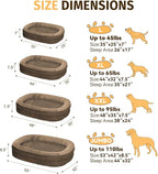 Orthopedic Washable Large Dog Bed: Cooling Dog Bed - Image 2