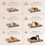 EHEYCIGA XL Dog Bed Memory Foam - Image 2