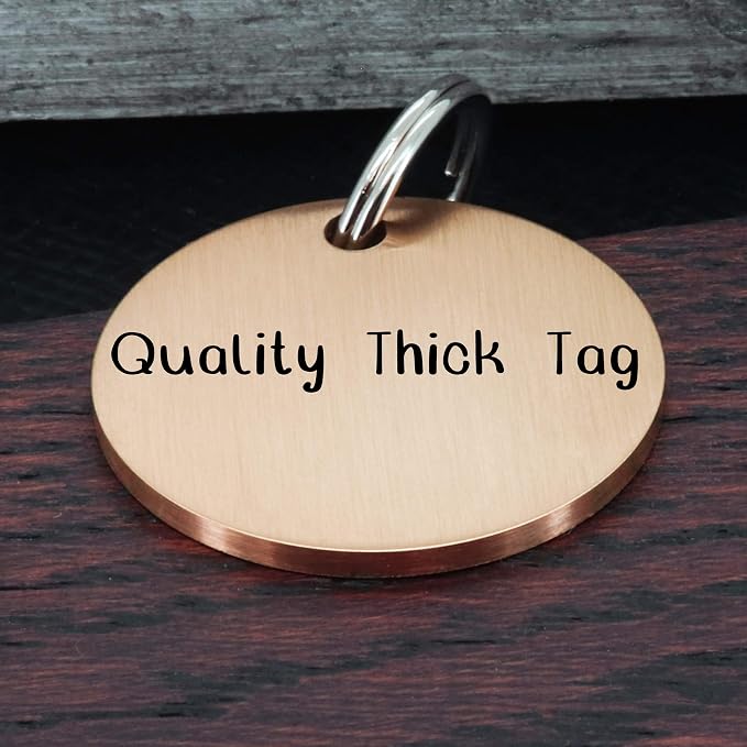 Ultra Joys Cat ID Tag Personalized Pet Tags, Durable Stainless Steel Small Pet - Image 5