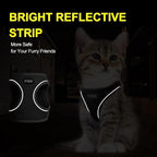 Fida Comfy Dog Harness with Leash, Cat Vest Harness Escape Proof, Breathable - Image 4