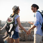 Dog Carrier Backpack, Pet Front Carrier Backpack Legs Out Dog Chest Carrier - Image 7