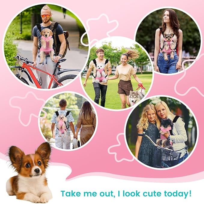 Mosago Dog Backpack Carrier, Pet Sling Front Backpack - Image 8