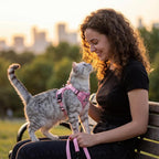 Cat Harness and Leash Set Escape Proof Tactical Small Kitten Harness Emotional - Image 8
