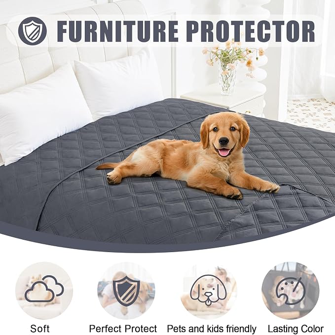 Smiry Waterproof Dog Bed Cover Blanket 30x70, Soft Reversible Pet Blanket - Image 8