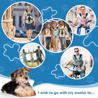 YUDODO Pet Dog Carrier Backpack Adjustable Dog Front Carrier, Legs Out Easy-Fit - Image 4