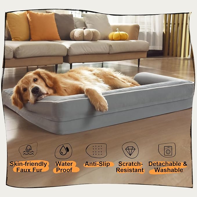 Small Dog Bed Waterproof Orthopedic Dog Beds - Image 6