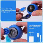 BABORUI 2Pack Blue Interactive Cat Toy Ball - Image 7