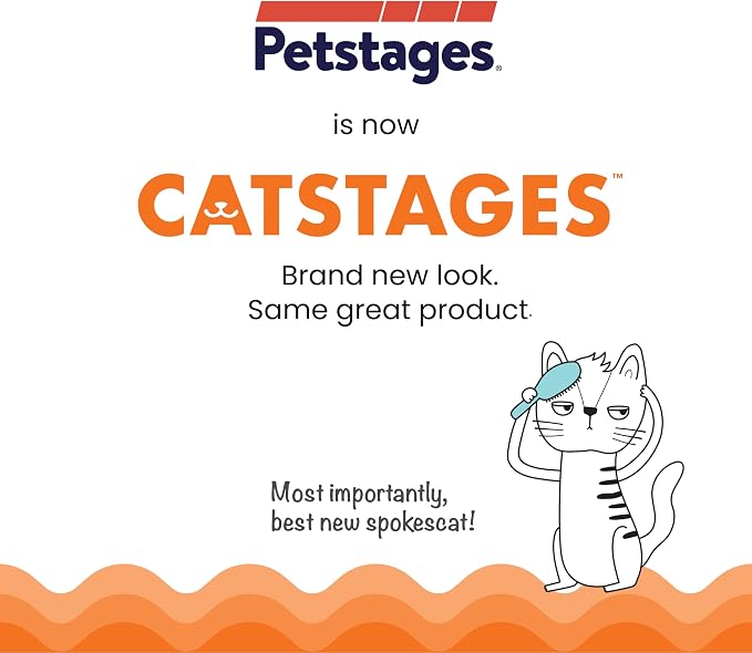 Petstages Orkakat Wiggle Worm Dental Catnip Cat Chew Toy - Image 7